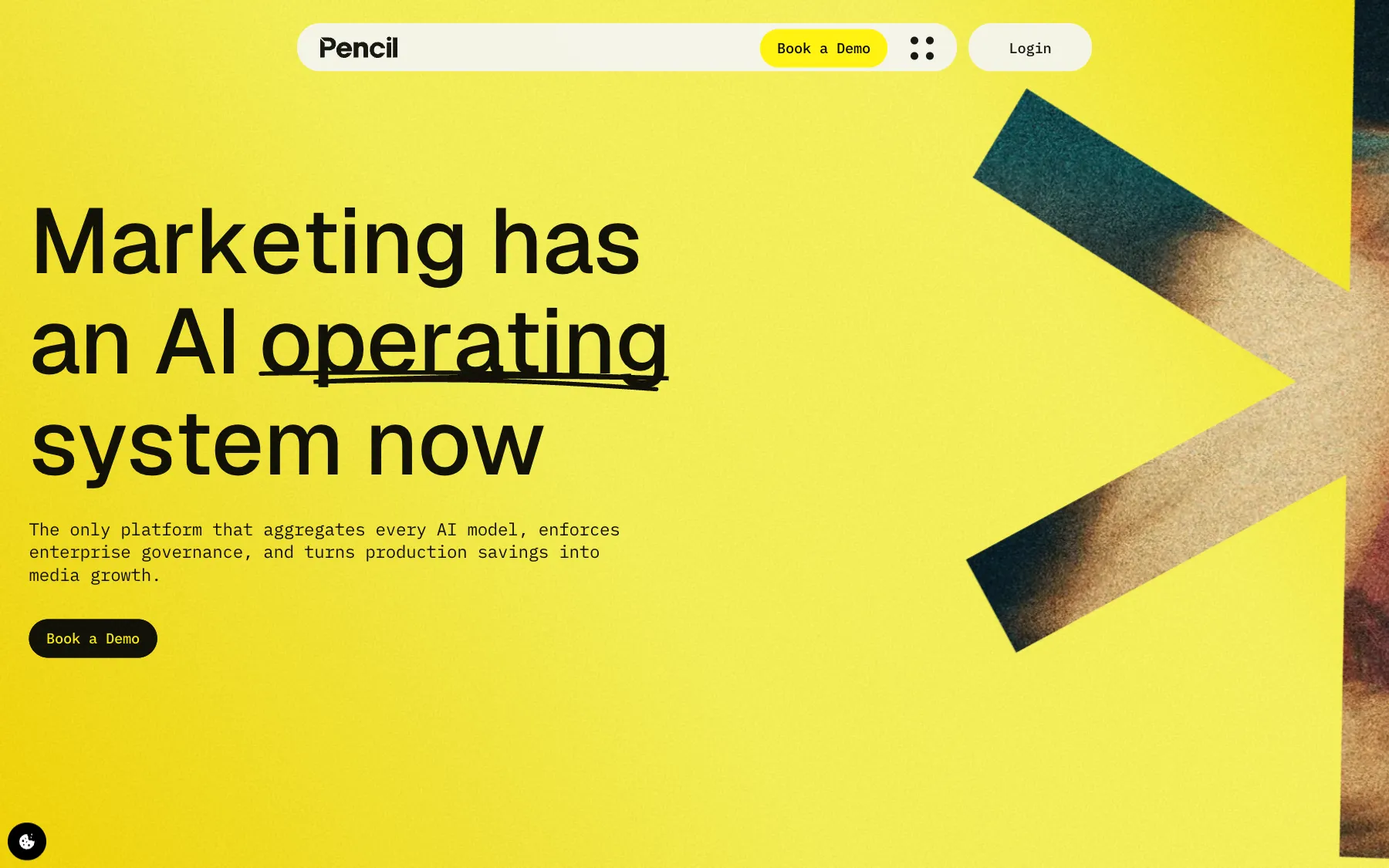 Pencil website, screenshot taken 23 October 2026