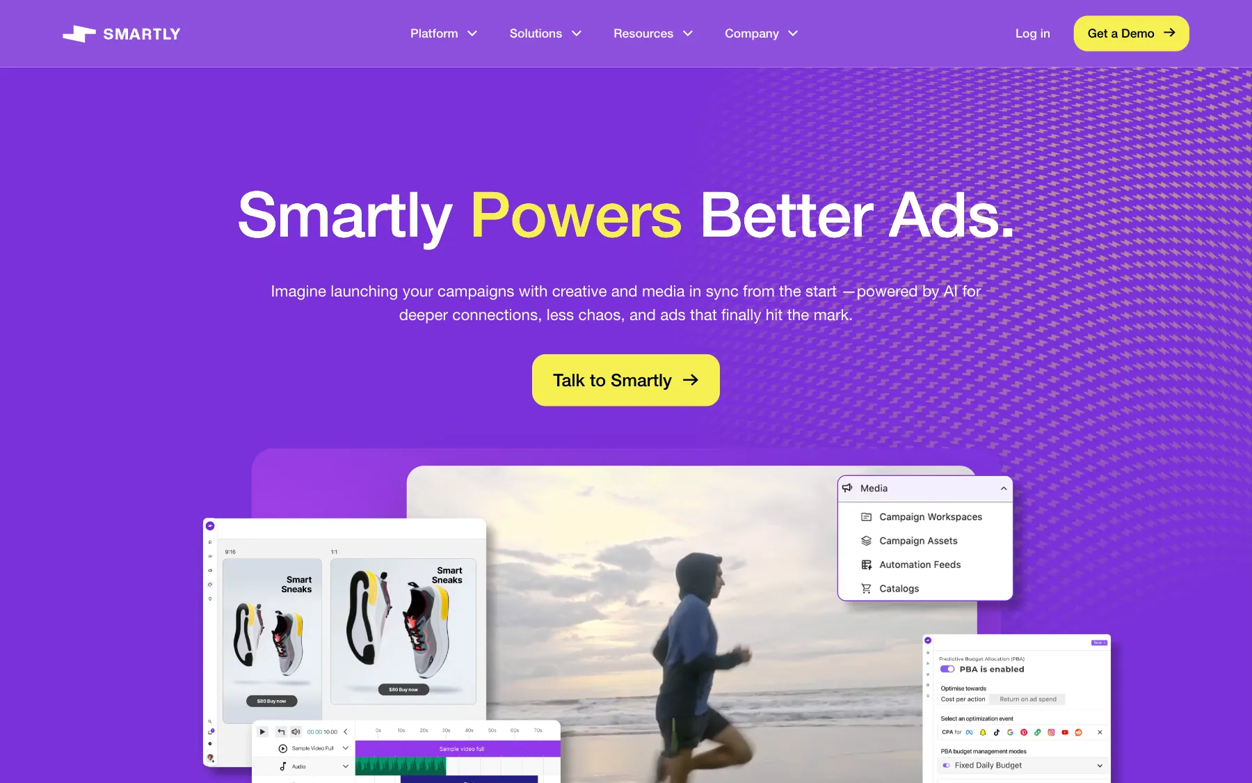 Smartly website, screenshot taken 23 October 2026
